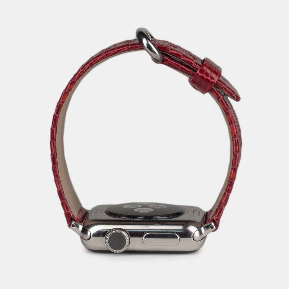 Armband Apple Watch 40/41 mm Eidechsenrot