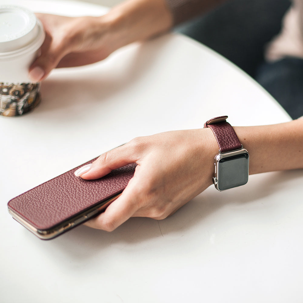 Armband Apple Watch 40/41mm bordeaux