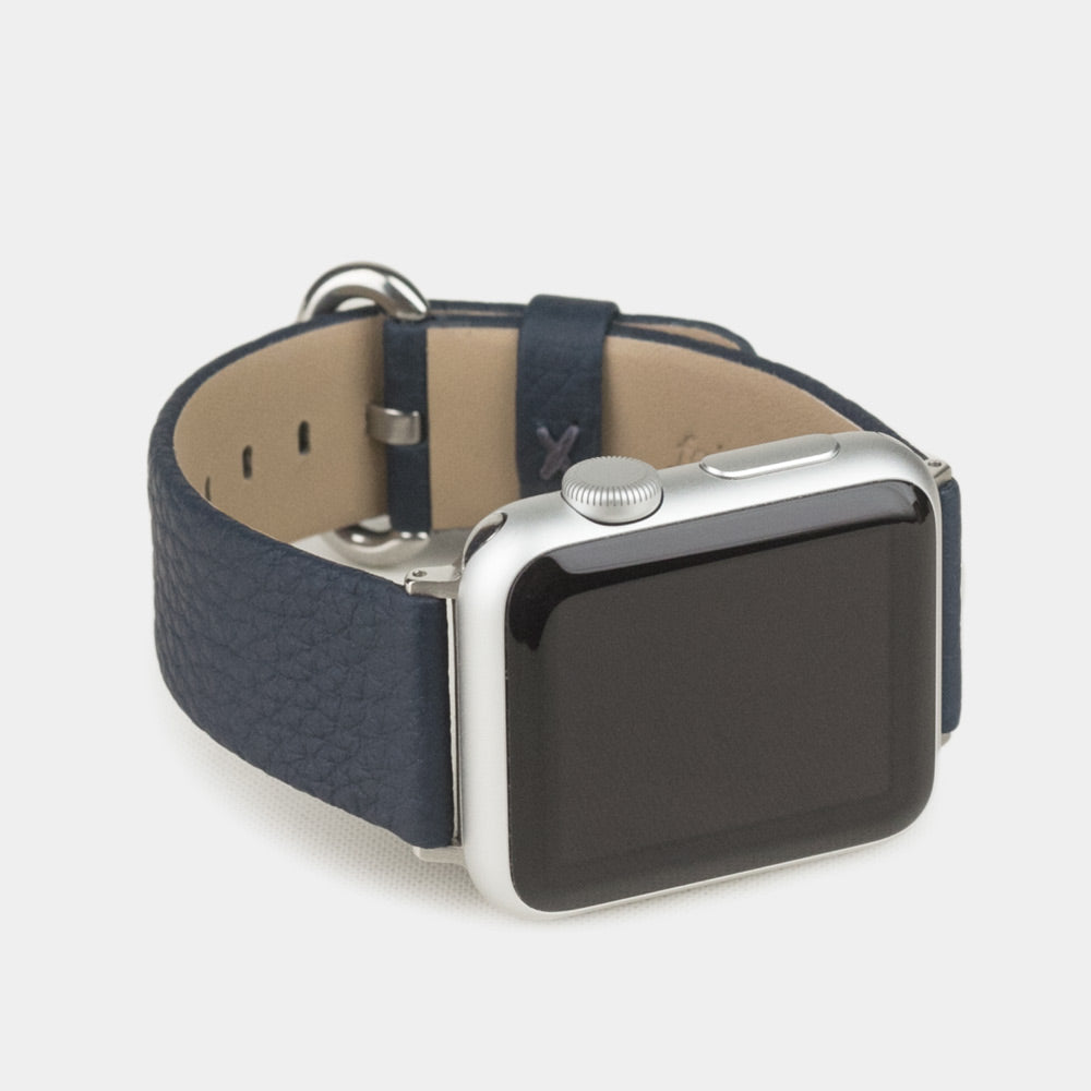 bracelet cuir Apple Watch 40 / 41mm bleu