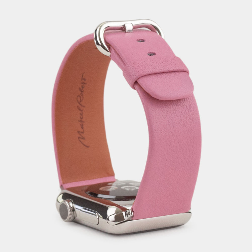 bracelet cuir Apple Watch 40 / 41mm rose