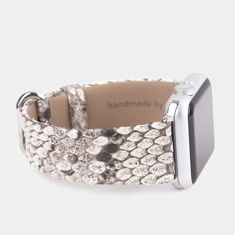 Armband Apple Watch 40 / 41mm Python Natur