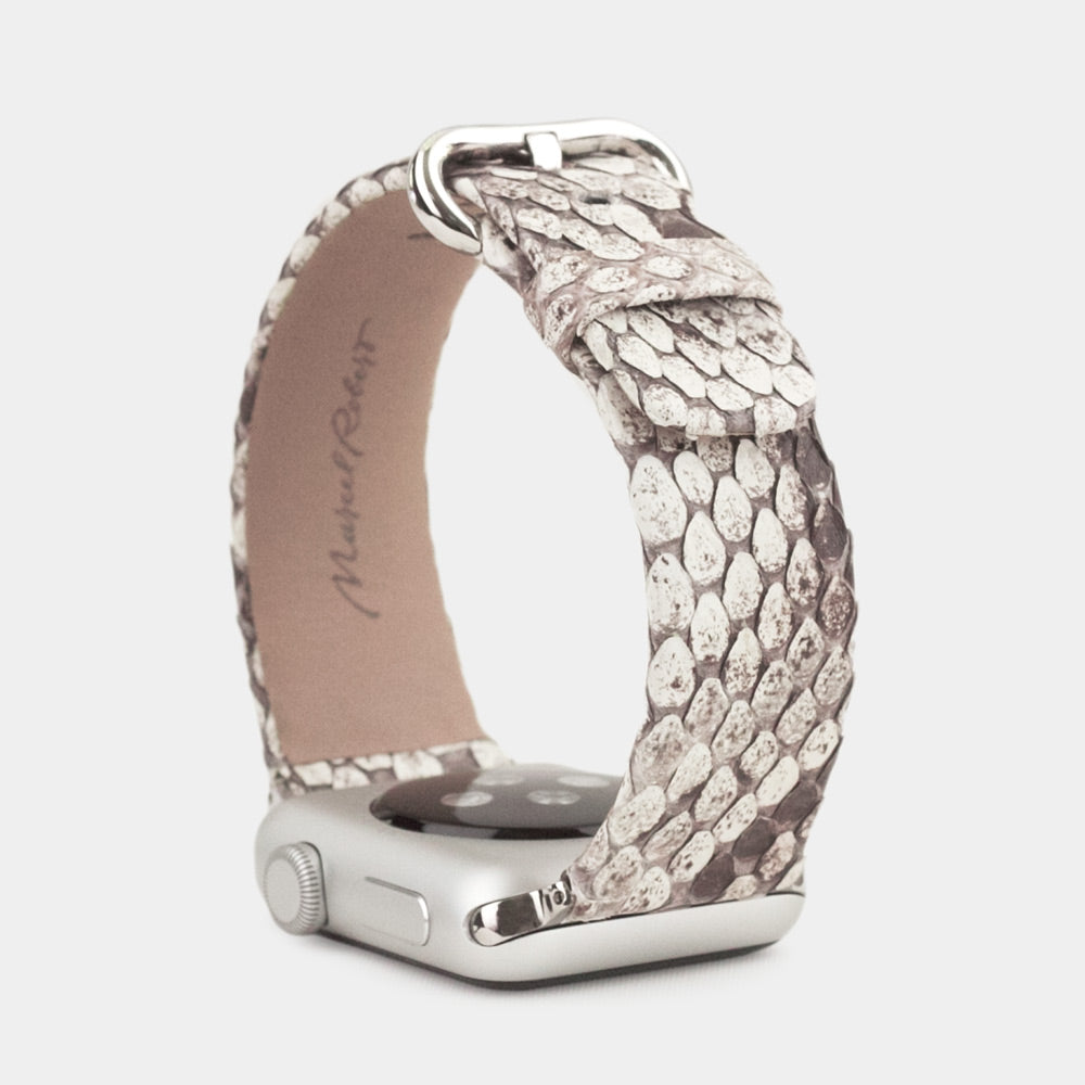 strap apple watch 44 / 45mm python natural