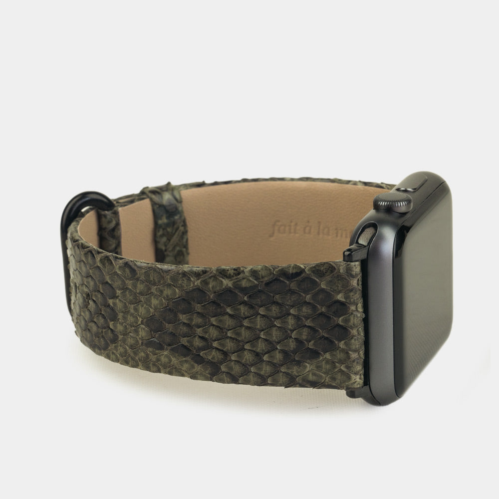 strap apple watch 40 / 41mm python green