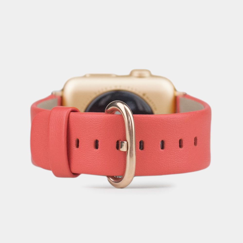 strap apple watch 44 / 45mm red coral