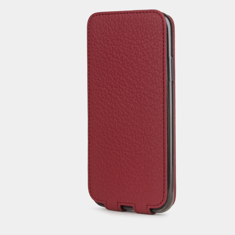 Leather Case for iPhone 11 Red Cherry | Marcel Robert - 4