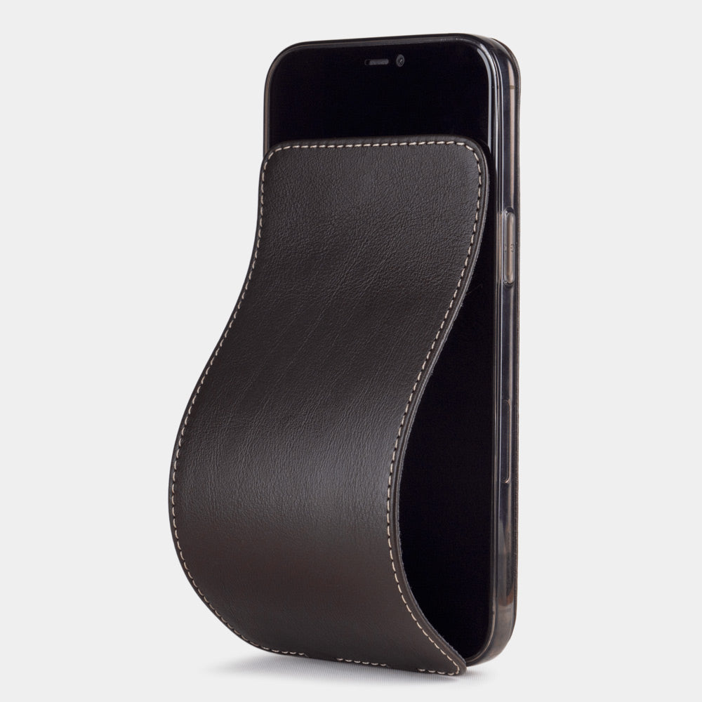 Premium Case iPhone 12 mini Brown Leather Marcel Robert