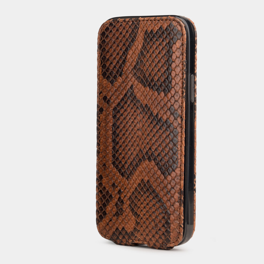 case iPhone 12 mini python gold