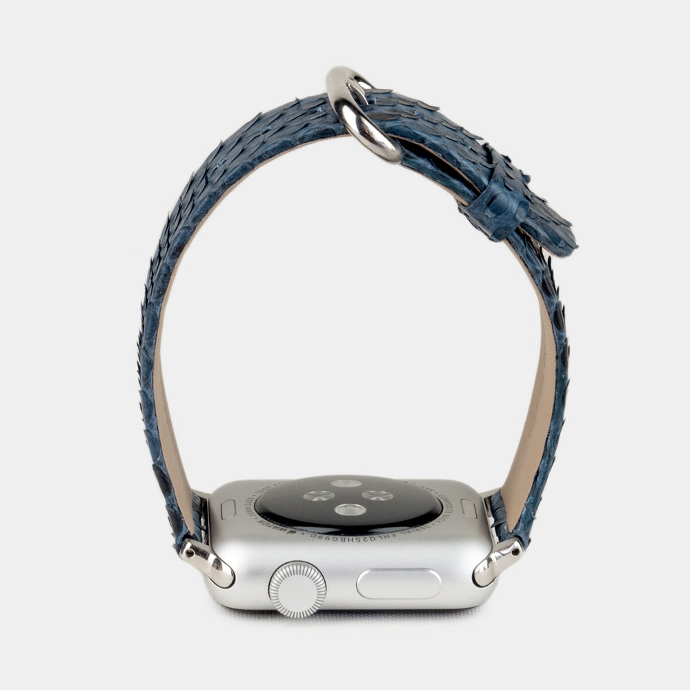 bracelet python Apple Watch 40 / 41mm bleu