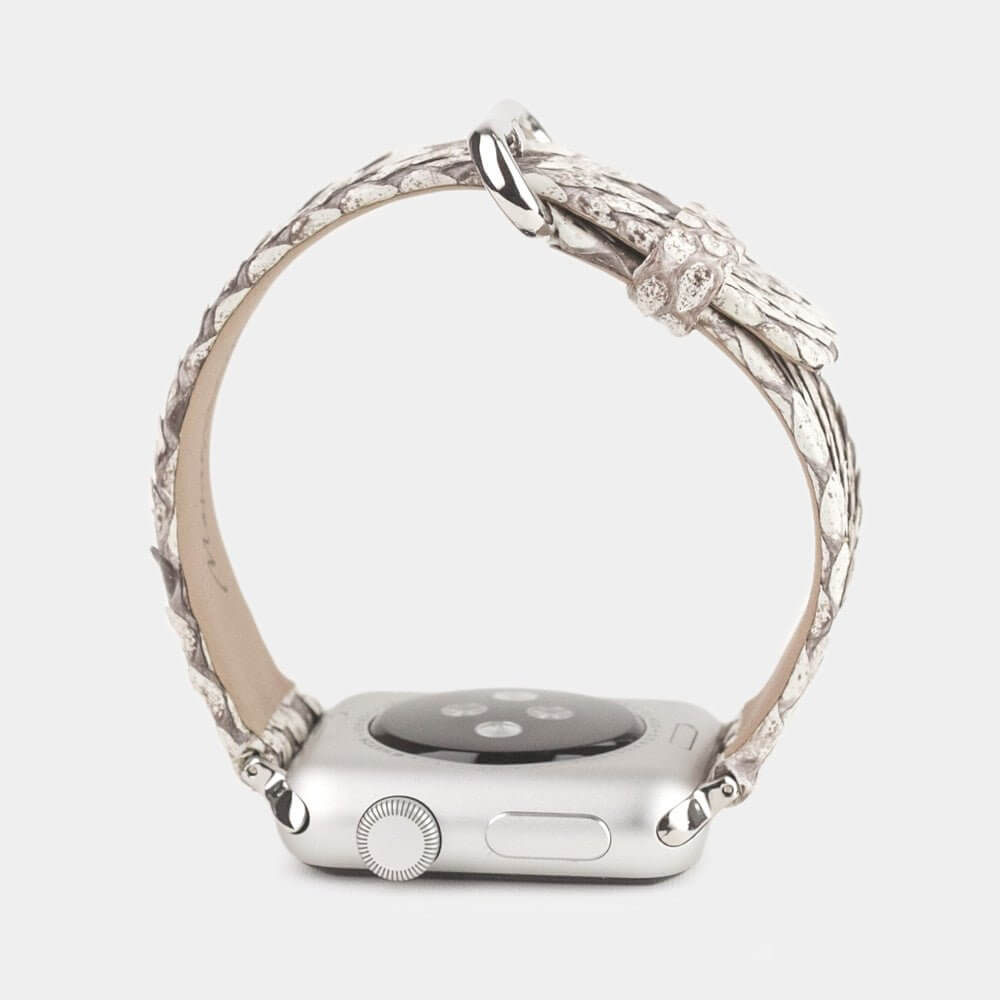 Python Strap Apple Watch 45/46mm Natural | Marcel Robert - 3