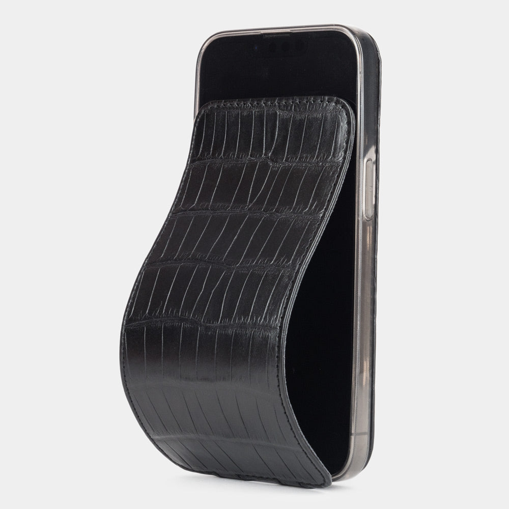 case iPhone 13 Pro alligator black | Marcel Robert