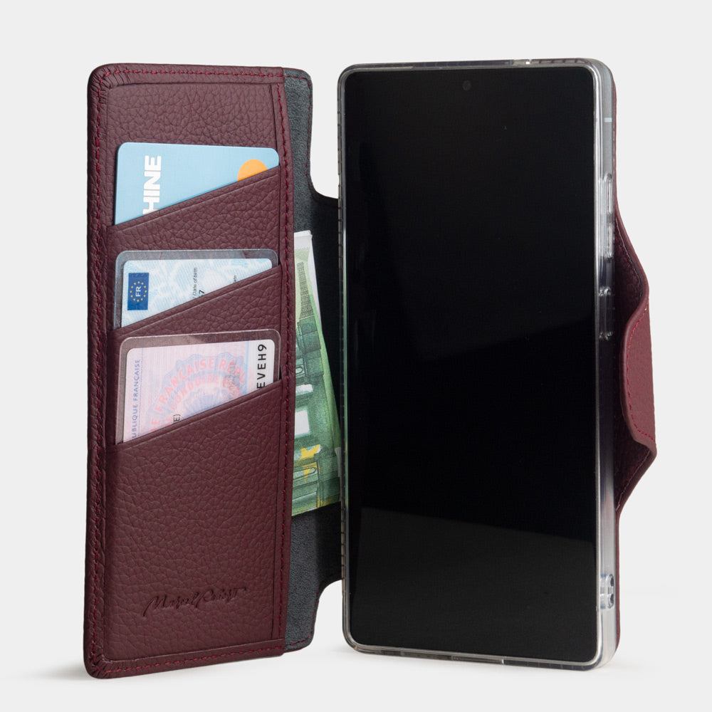 Funda Samsung Galaxy S25 Ultra – Piel con tarjetero integrado