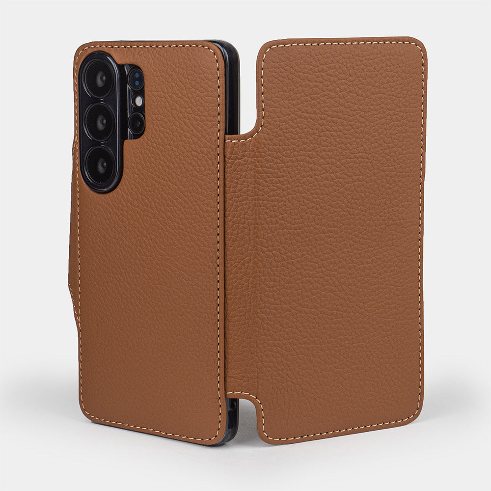 Samsung S26 Ultra leren hoesje – 3 pashouders & MagSafe
