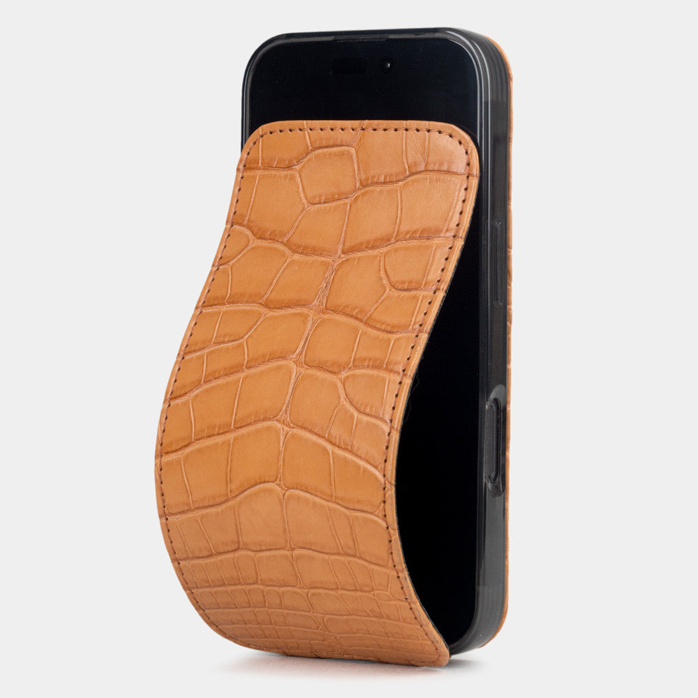 individual Special Order - Alligator case iPhone 16 pro ocker