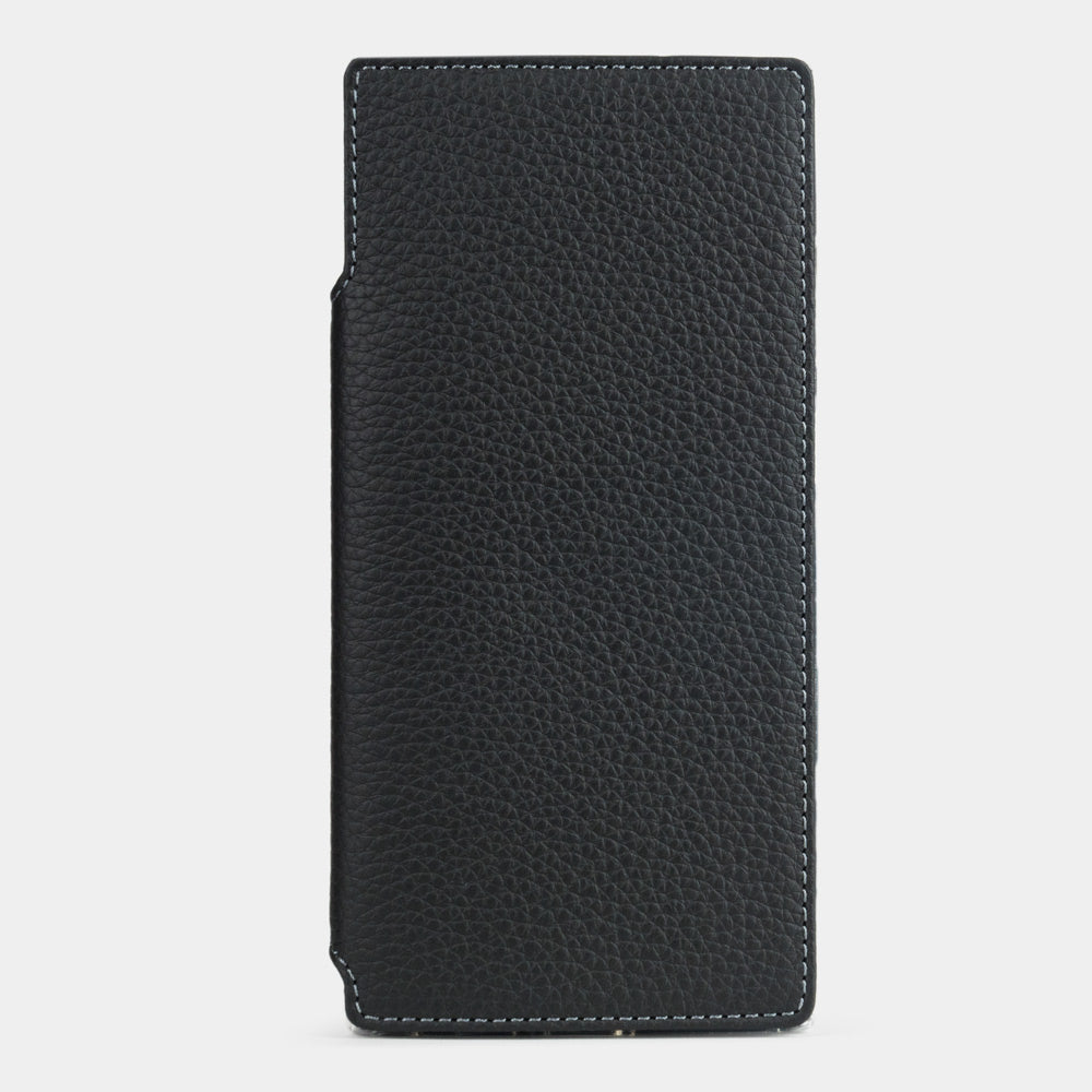 Samsung S23 Ultra case wallet leather black