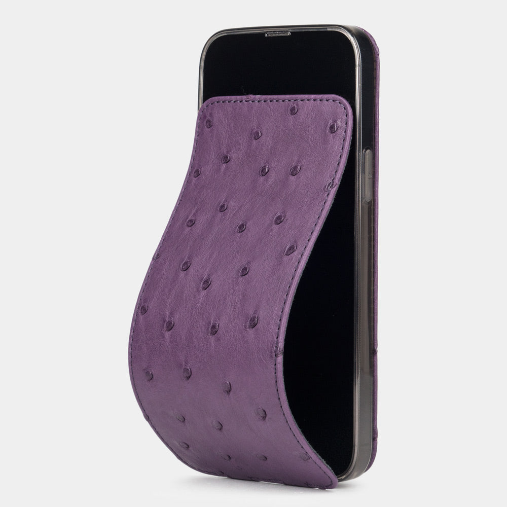 case iPhone 13 Pro Max ostrich purple