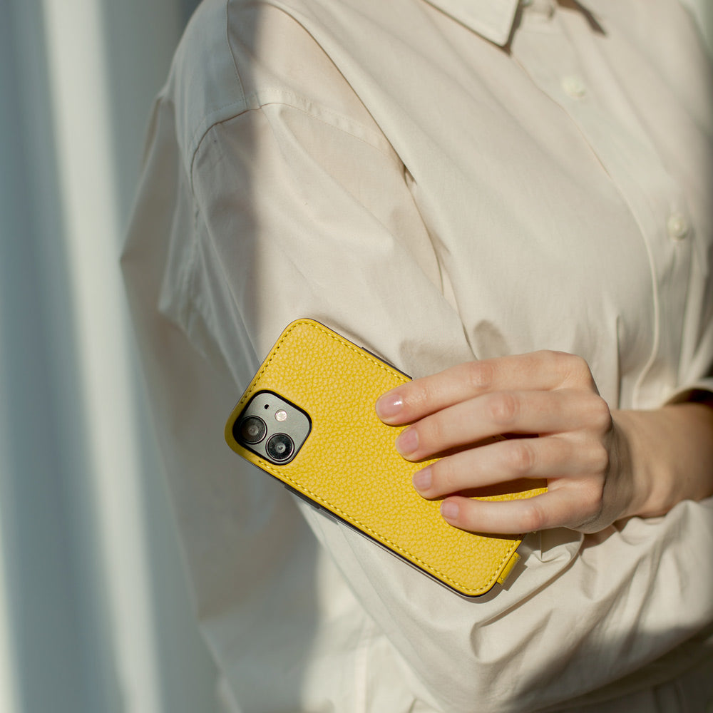 case iPhone 12 mini yellow