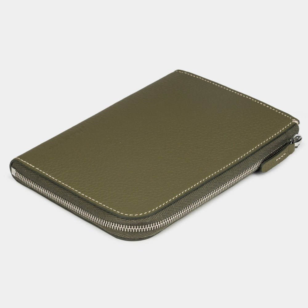 Soft Leather Wallet Pont-Aven Green | Marcel Robert - 2