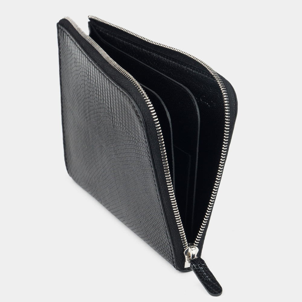 wallet Pont-Aven lizard black