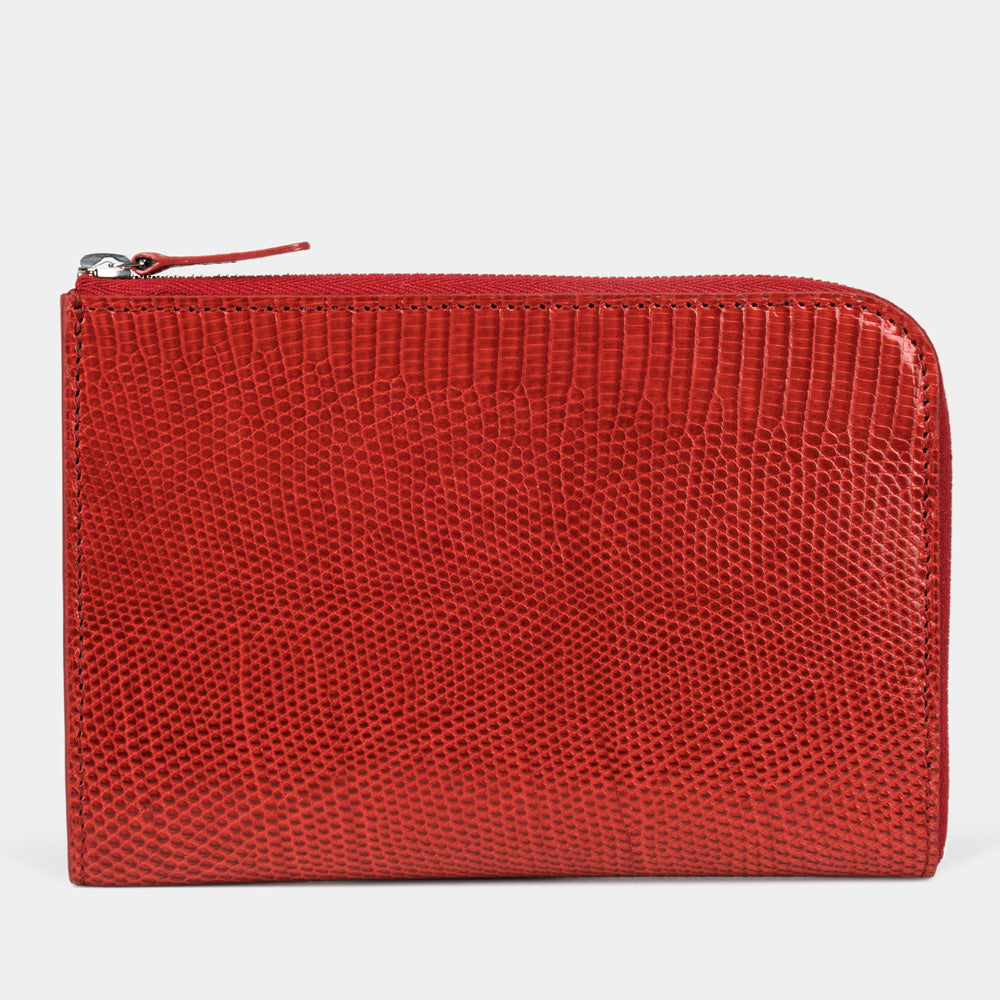 wallet Pont-Aven lizard red