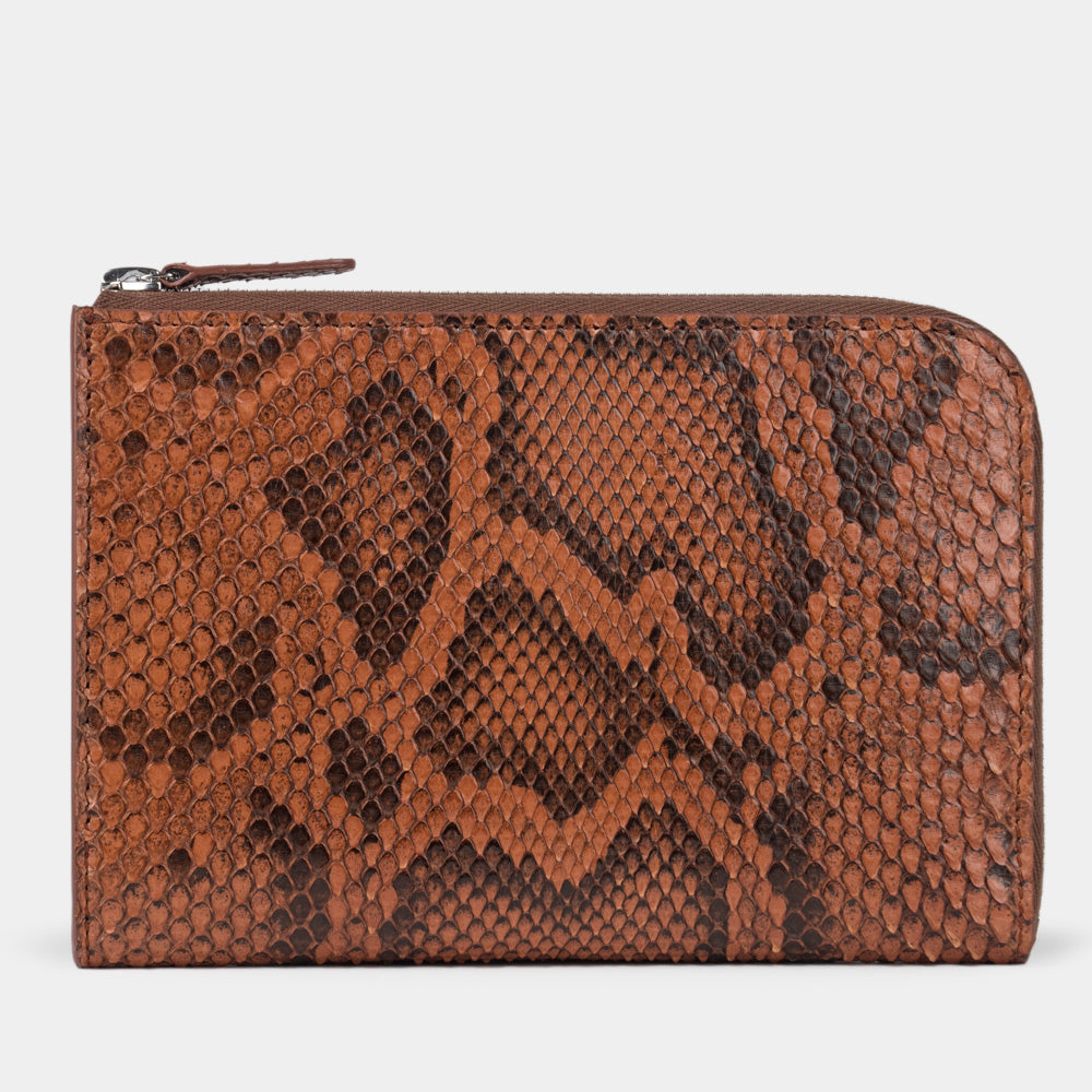 wallet Pont-Aven python gold