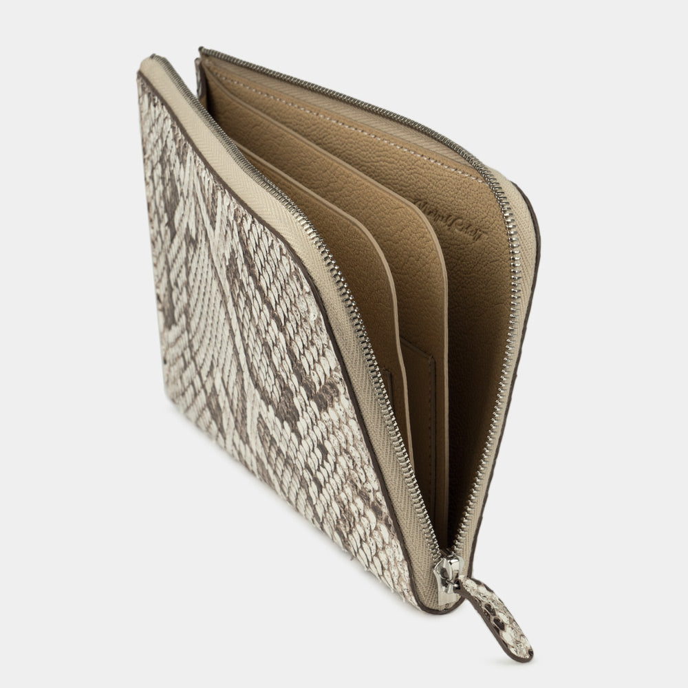 wallet Pont-Aven python natural