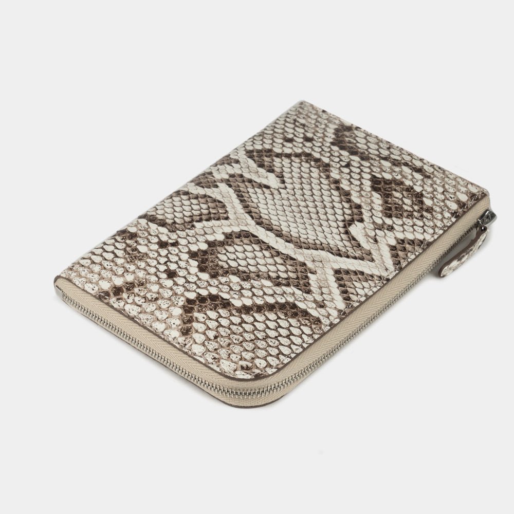 Luxury Wallet Pont-Aven Exotic Natural Python |Marcel Robert - 3